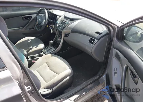 2013 Hyundai Elantra Gls z USA, uszkodzony, nr VIN 5NPDH4AE3DH399653